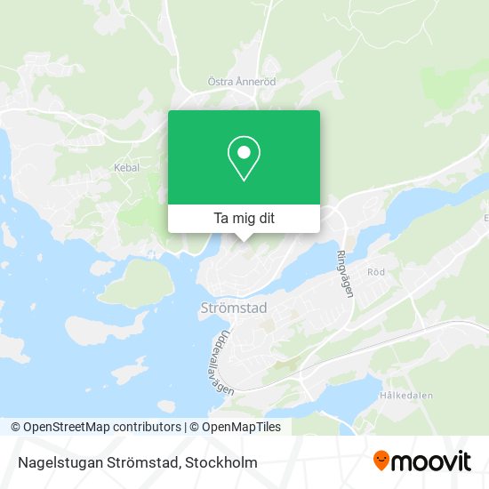 Nagelstugan Strömstad karta
