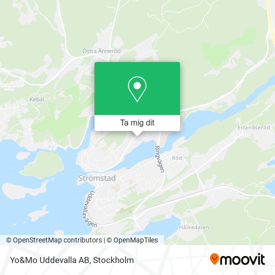 Yo&Mo Uddevalla AB karta