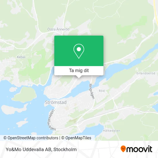 Yo&Mo Uddevalla AB karta