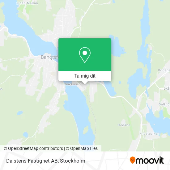 Dalstens Fastighet AB karta