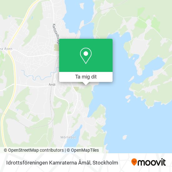 Idrottsföreningen Kamraterna Åmål karta
