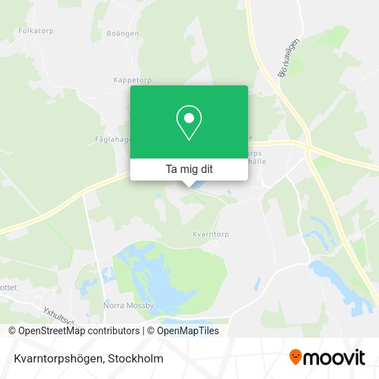 Kvarntorpshögen karta