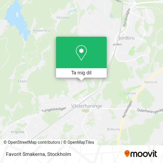 Favorit Smakerna karta