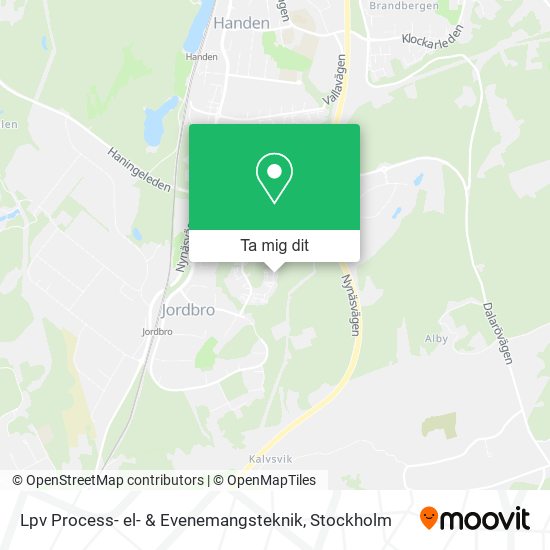 Lpv Process- el- & Evenemangsteknik karta