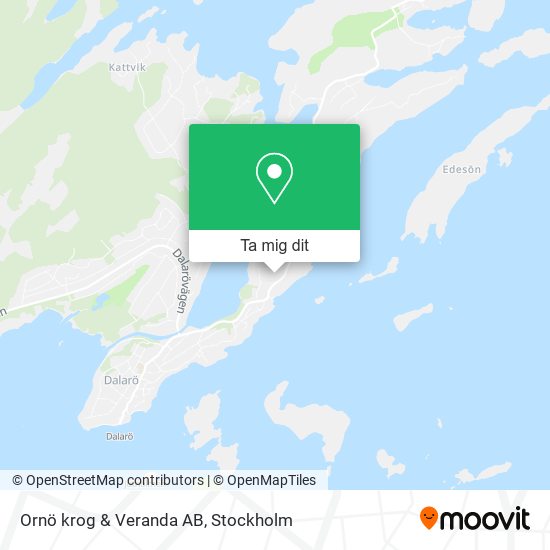 Ornö krog & Veranda AB karta
