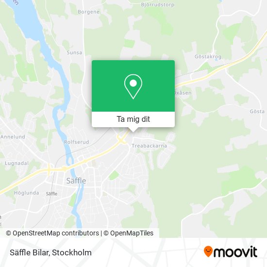 Säffle Bilar karta