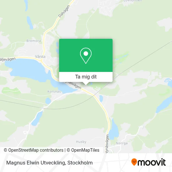 Magnus Elwin Utveckling karta