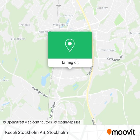 Keceli Stockholm AB karta
