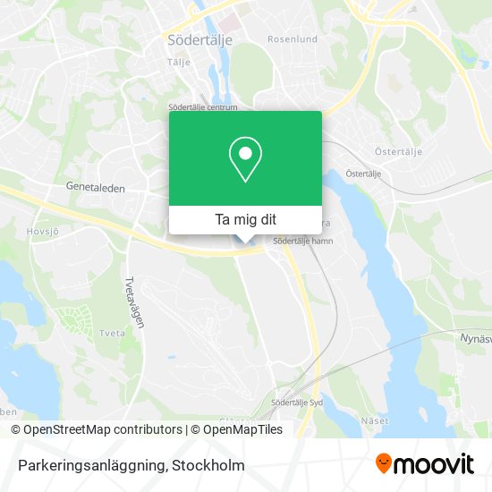 Parkeringsanläggning karta