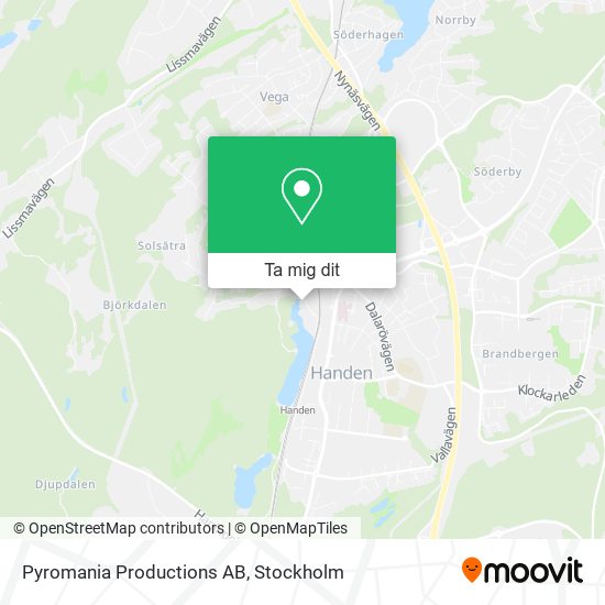 Pyromania Productions AB karta