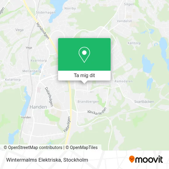 Wintermalms Elektriska karta