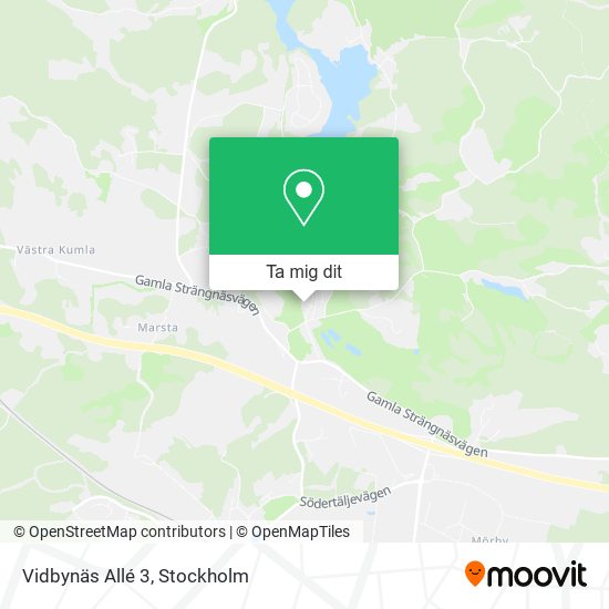 Vidbynäs Allé 3 karta