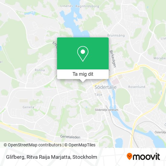 Glifberg, Ritva Raija Marjatta karta