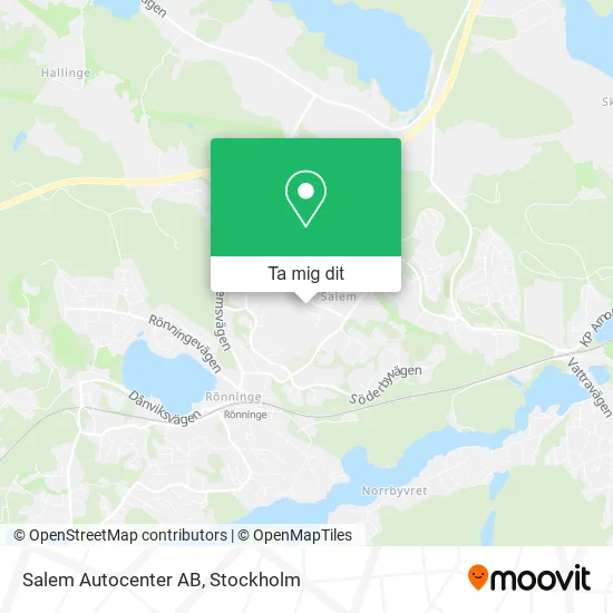 Salem Autocenter AB karta