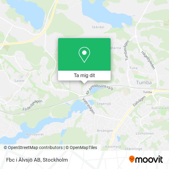 Fbc i Älvsjö AB karta