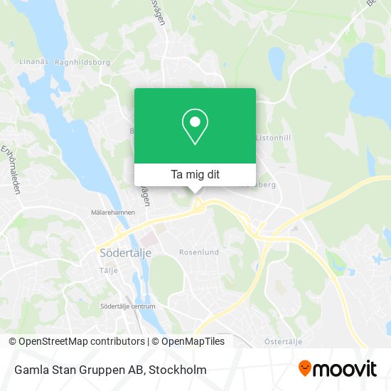 Gamla Stan Gruppen AB karta