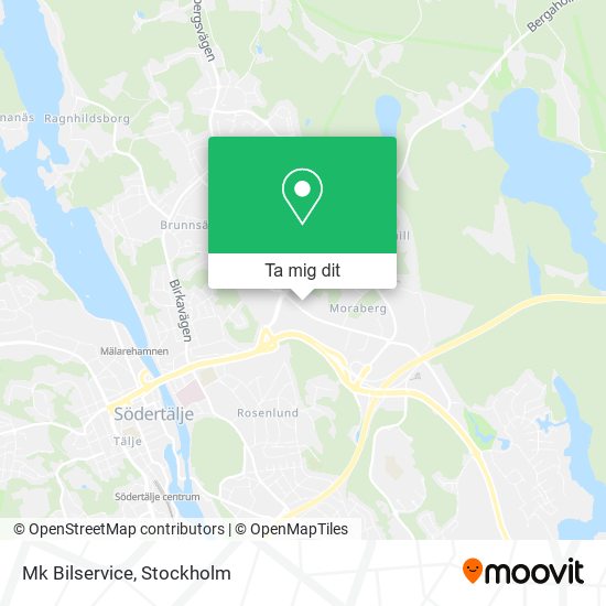 Mk Bilservice karta