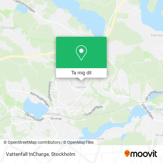 Vattenfall InCharge karta