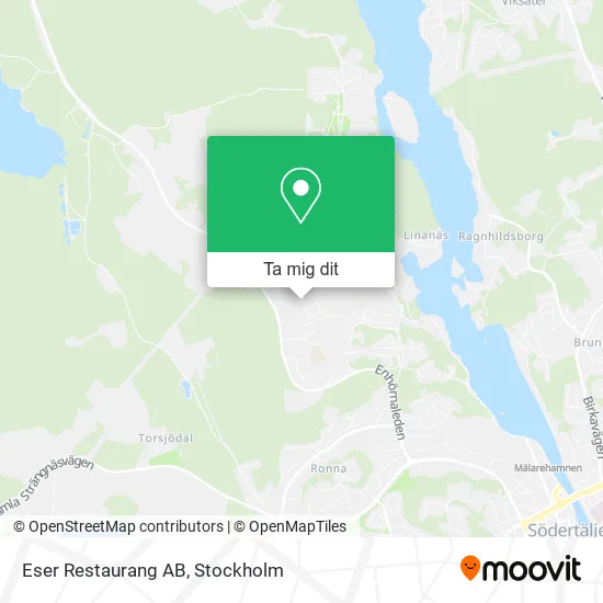 Eser Restaurang AB karta