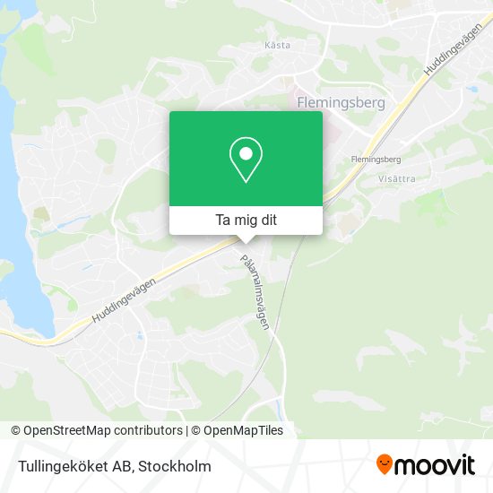 Tullingeköket AB karta