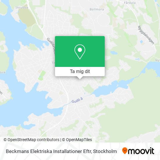 Beckmans Elektriska Installationer Eftr karta