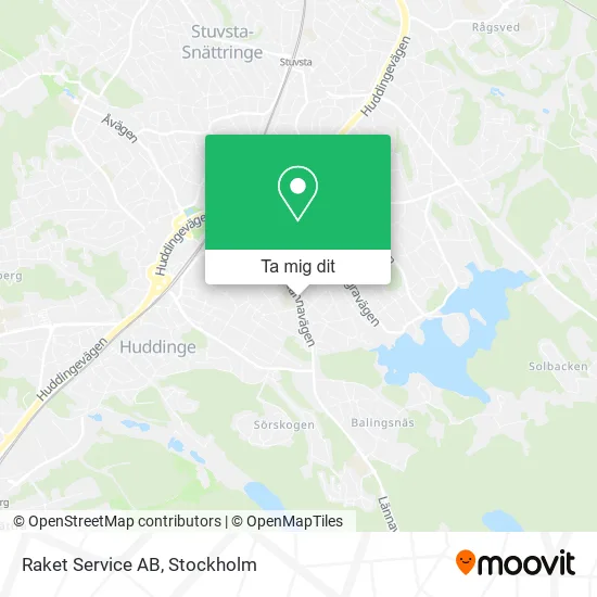 Raket Service AB karta