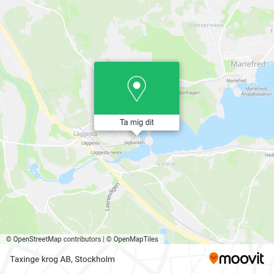 Taxinge krog AB karta