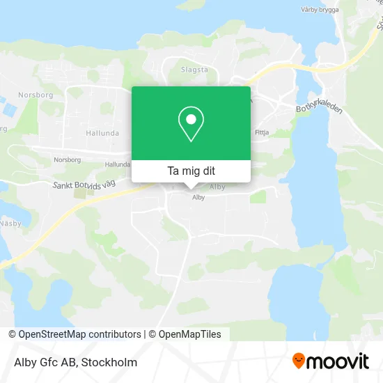 Alby Gfc AB karta