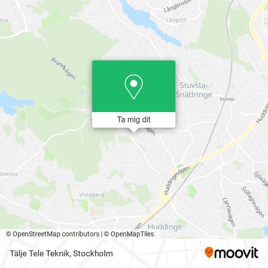 Tälje Tele Teknik karta