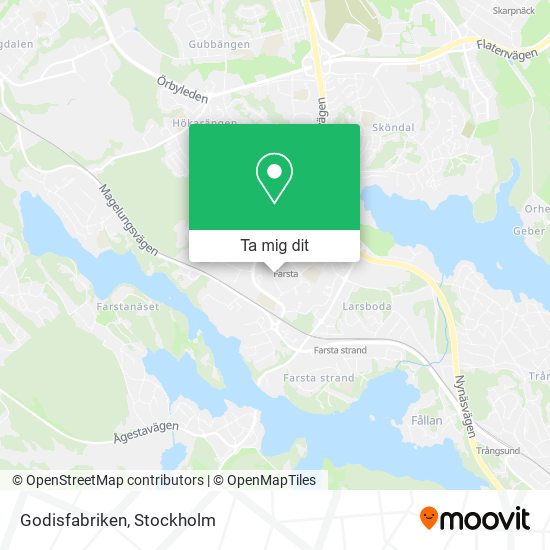 Godisfabriken karta