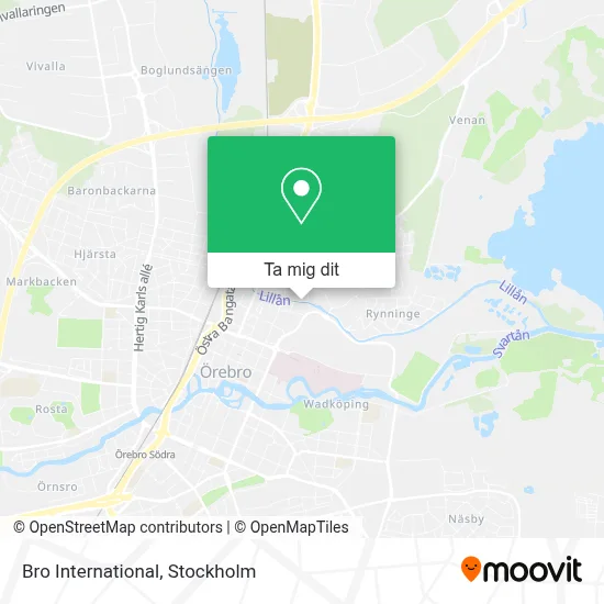 Bro International karta