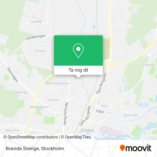Bravida Sverige karta