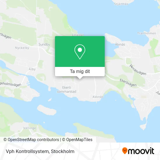 Vph Kontrollsystem karta