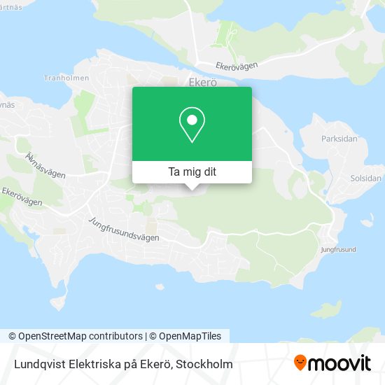Lundqvist Elektriska på Ekerö karta