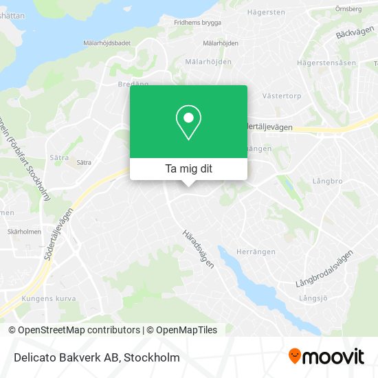 Delicato Bakverk AB karta