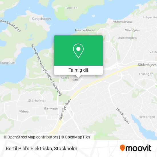 Bertil Pihl's Elektriska karta