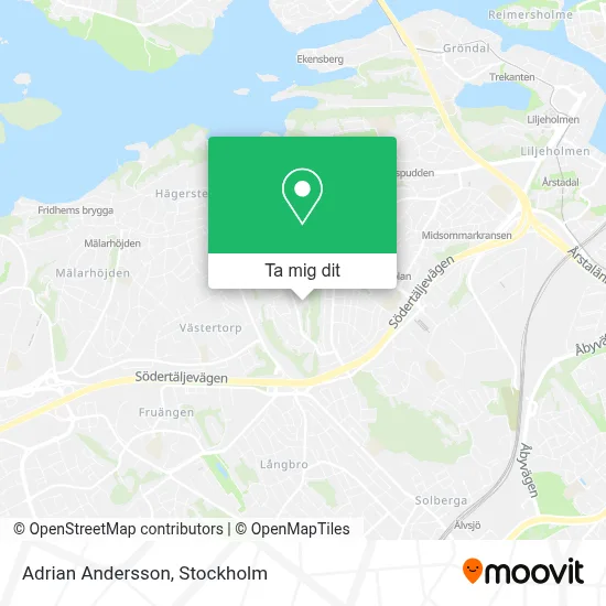 Adrian Andersson karta