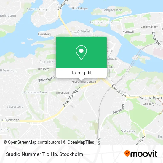 Studio Nummer Tio Hb karta