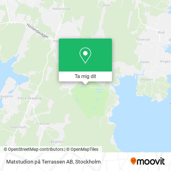 Matstudion på Terrassen AB karta