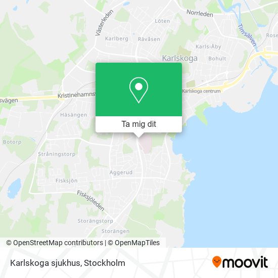 Karlskoga sjukhus karta