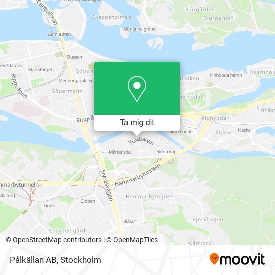 Pålkällan AB karta