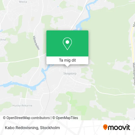 Kabo Redovisning karta