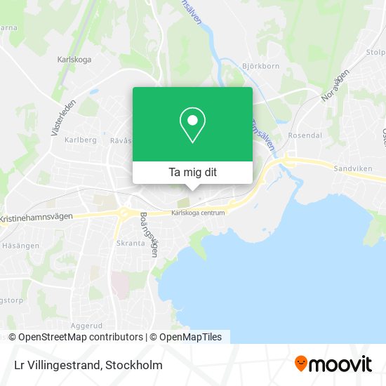 Lr Villingestrand karta