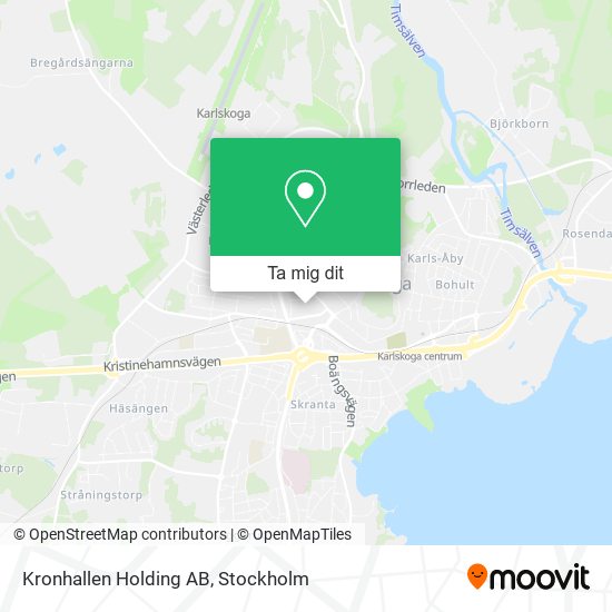 Kronhallen Holding AB karta