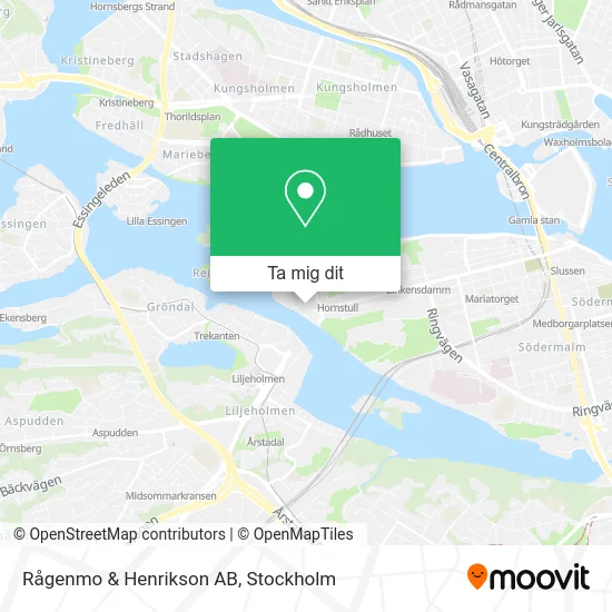 Rågenmo & Henrikson AB karta
