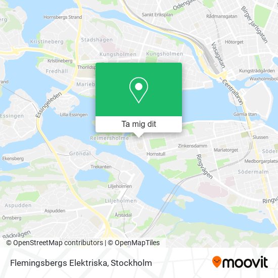 Flemingsbergs Elektriska karta