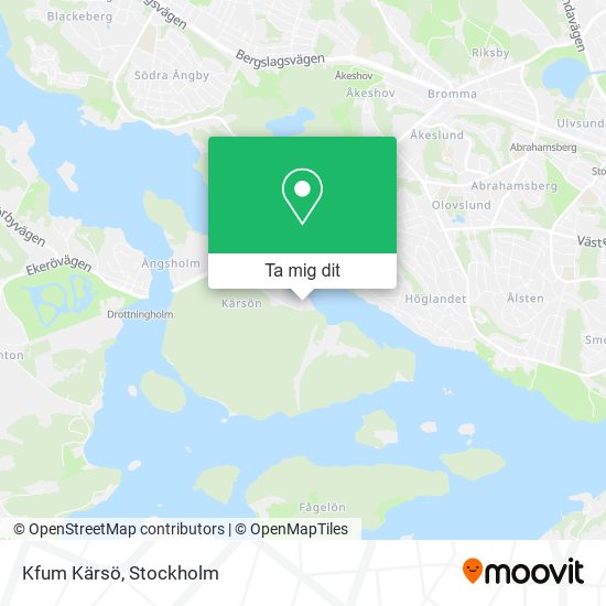 Kfum Kärsö karta