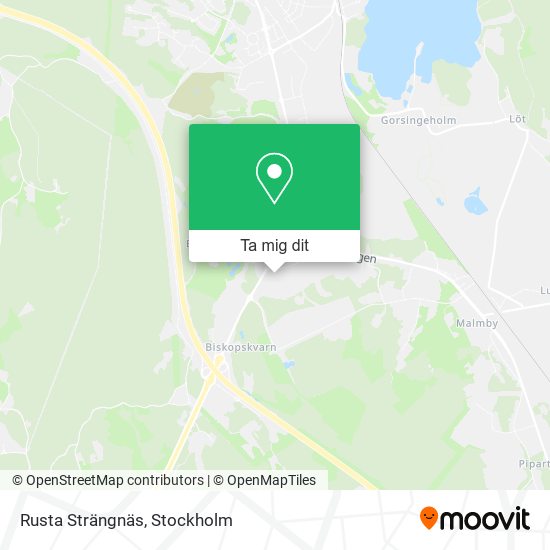 Rusta Strängnäs karta
