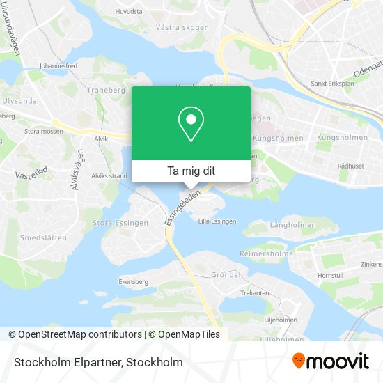 Stockholm Elpartner karta