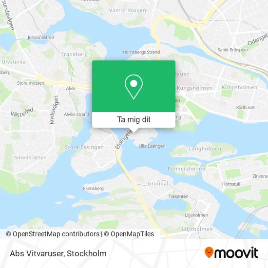 Abs Vitvaruser karta